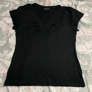 Banana republic classic black blouse